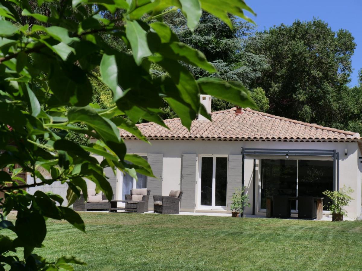 Les Yuccas -Maison Neuve Avec Un Jardin A Saint Paul De Vence Luaran gambar